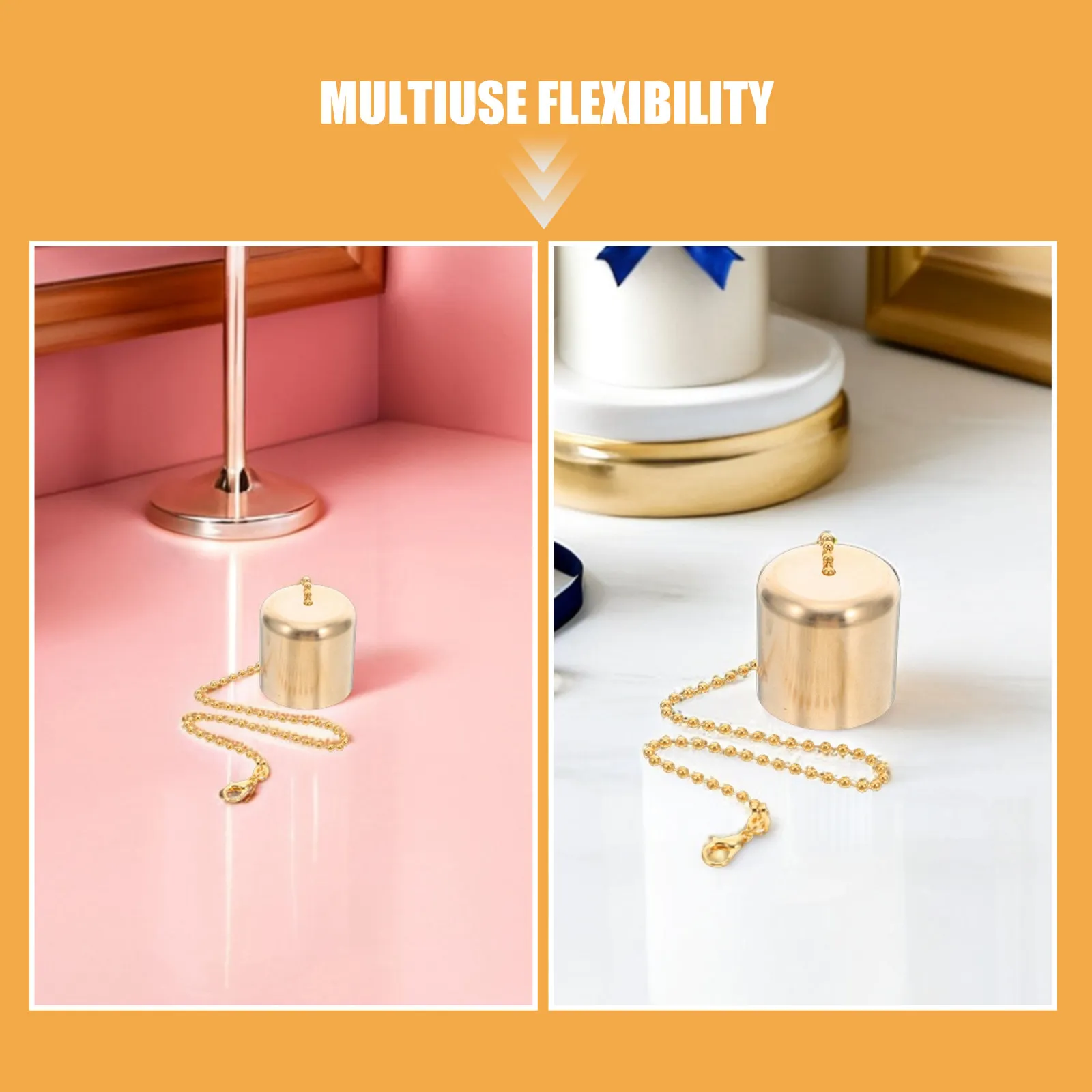 5Pcs Brass Extinguisher Retro Snuffer Caps for Putting Out Flame Multi-Use Decorative Flame Cover Accessories