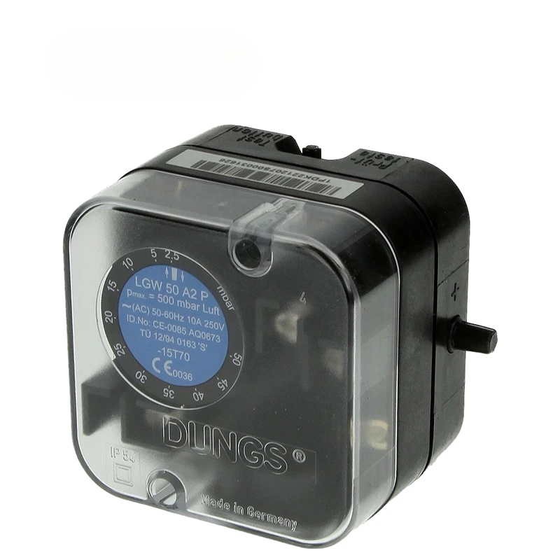 LGW50A2P OR Pressure Differential High Pressure Control Switch