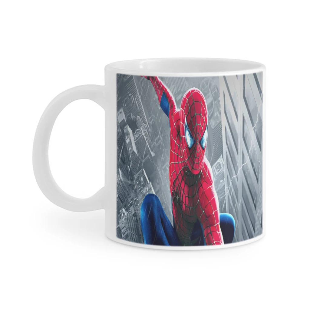 Spider Man Ceramics Coffee Mugs Tea Cup Milk Cups Gifts Drinkware Coffeeware