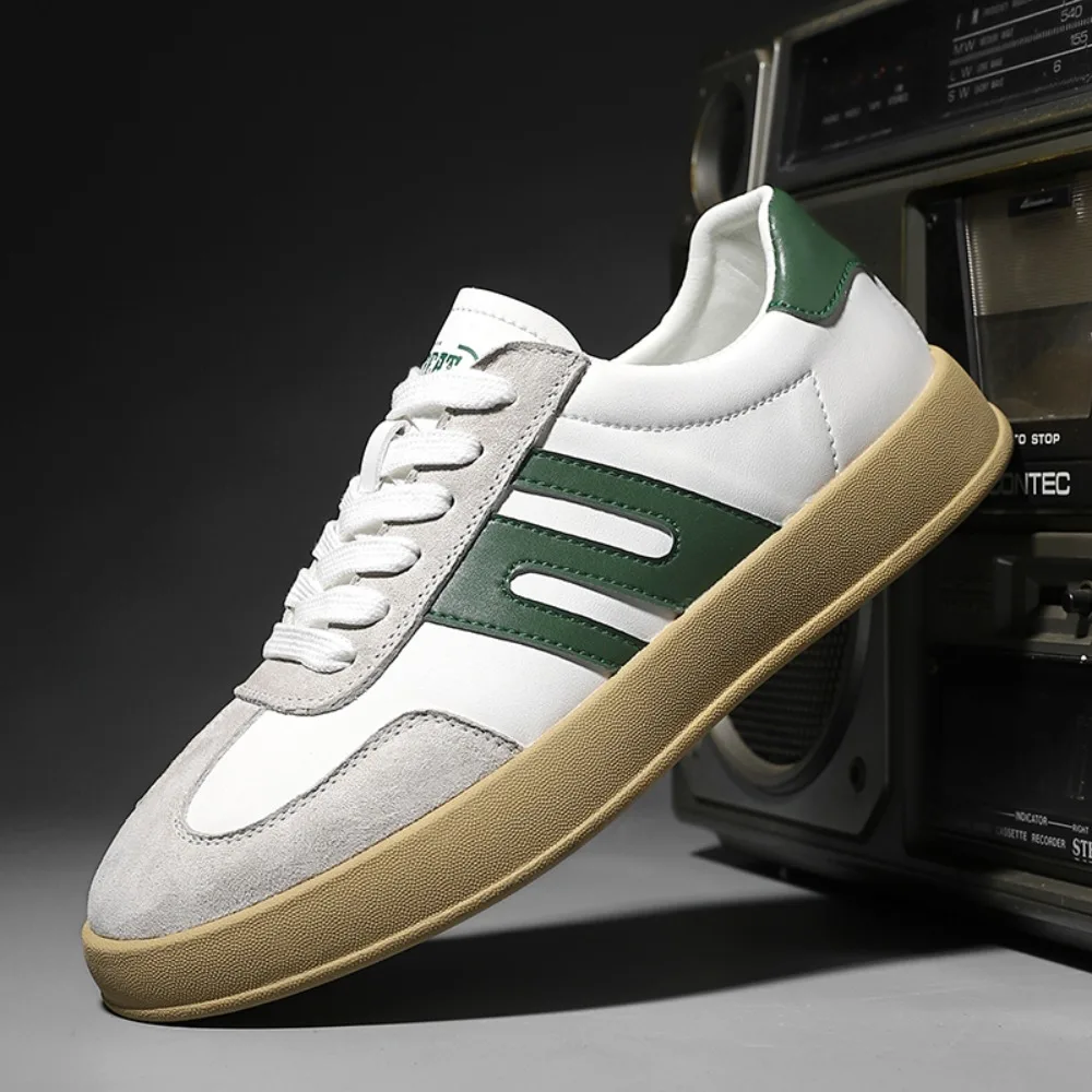 

Мужские кожаные туфли 2026: Новые легкие повседневные туфли-лоферы, модные новинки от известного бренда