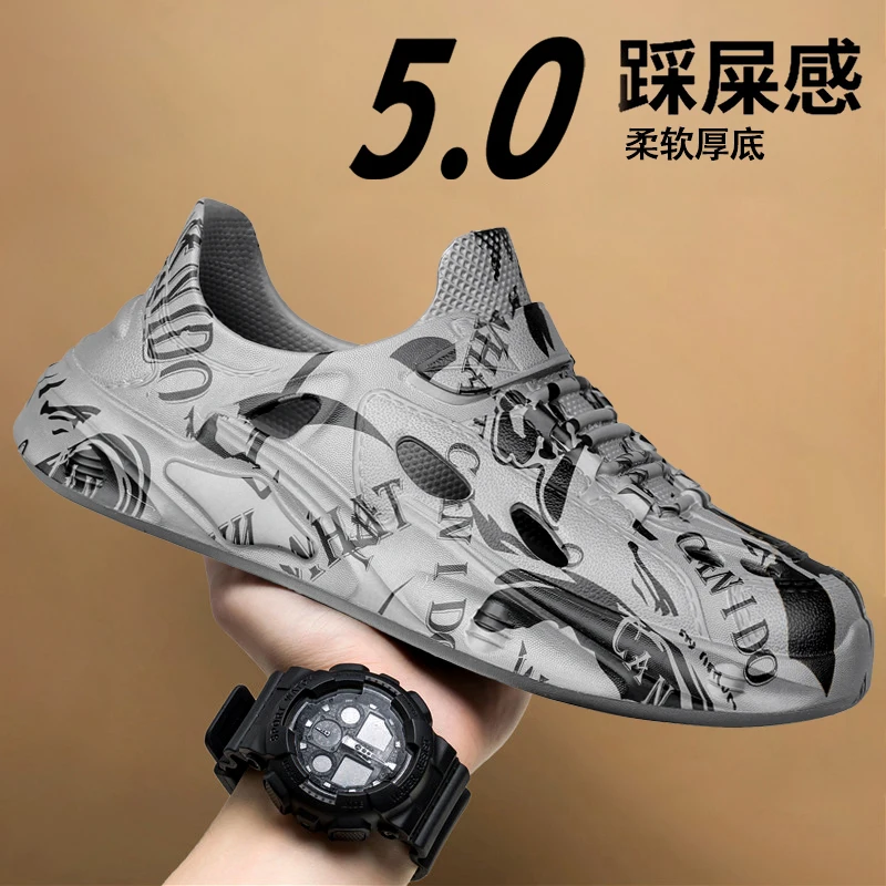 

Women Home Slides Summer Fashion Sandals For Men'S New Non-Slip Outdoor Beach Slippers Soft Comfort EVA Sandals Casual