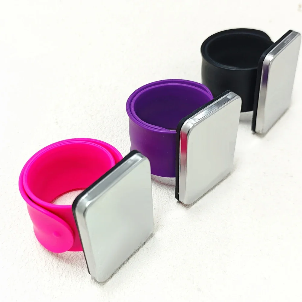 Silicone Magnetic Pin Wrist Professional Salon Hair Accessories Magnetic Bracelets Wristband Hair Styling Tools for Hair Wigs