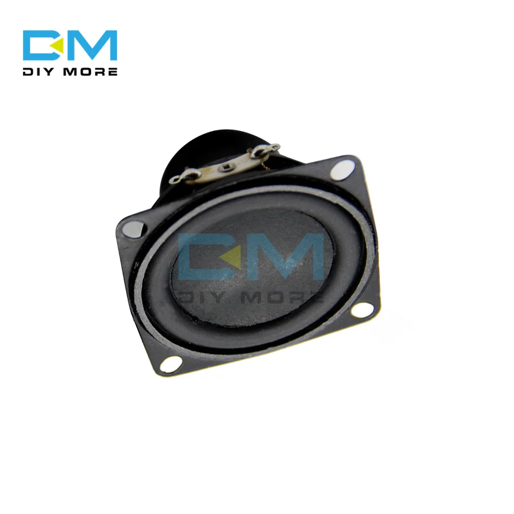 53mm 2 Inch Mini Audio Portable Speakers 4 Ohm 10W Internal Magnetic Loudspeaker with Fixing Hole DIY Home Theater Sound System