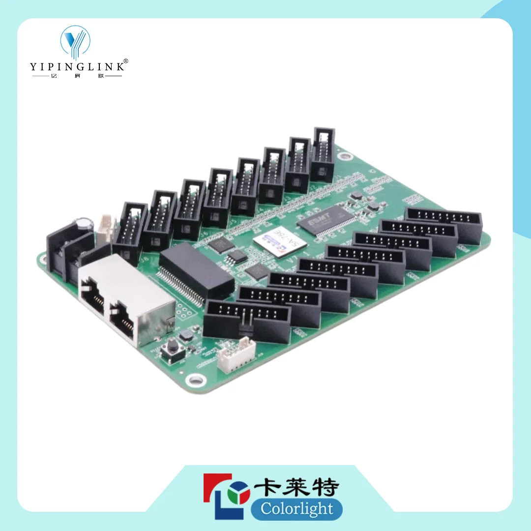 Colorlight 5A-75E LED Receiving Card HUB75 Interface 8bit Grayscale 256×1024 Pixels for Professional LED Display Screen