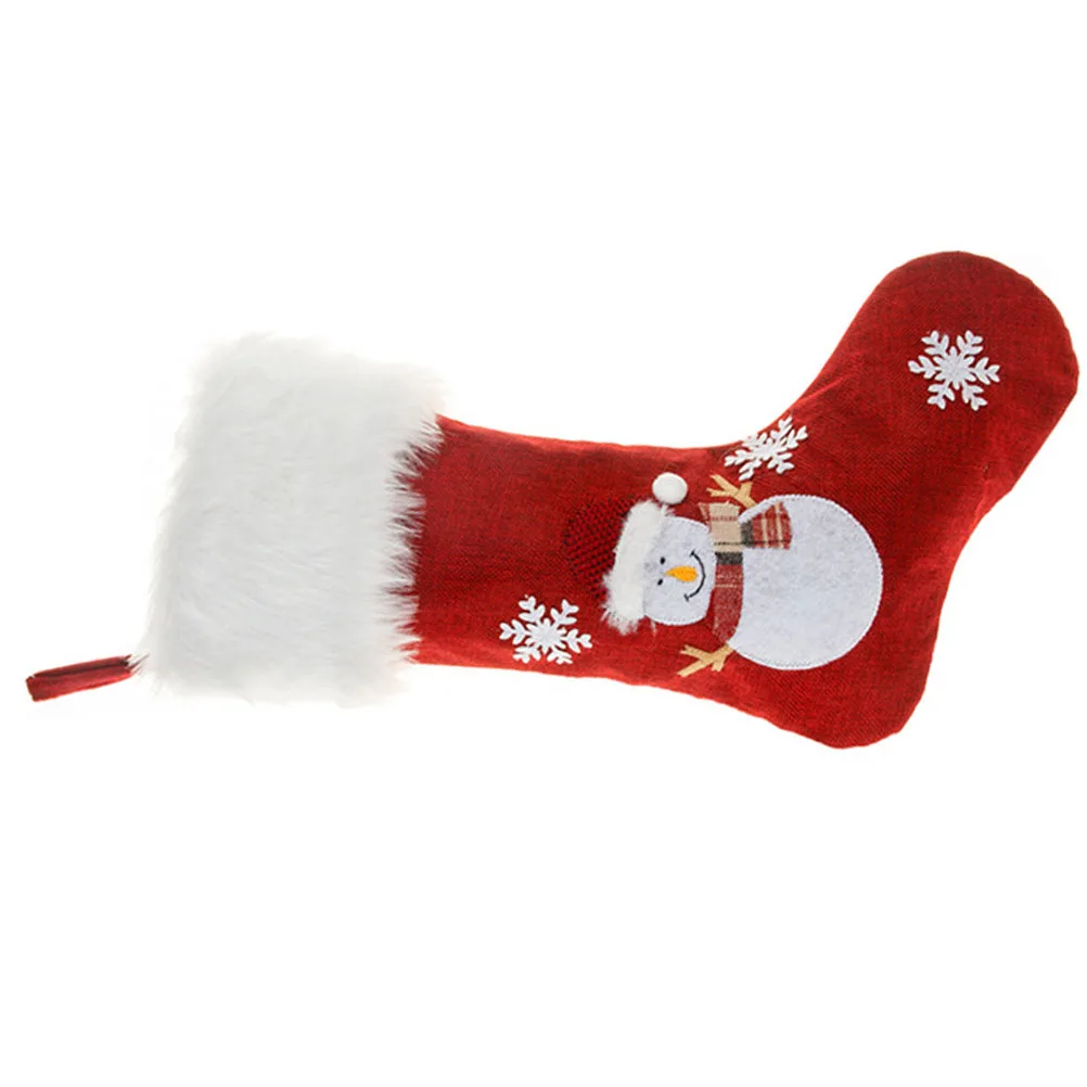 

Christmas Stocking Tree Decorations Cartoon Stockings Bag Hanging Holiday Ornaments for Storage