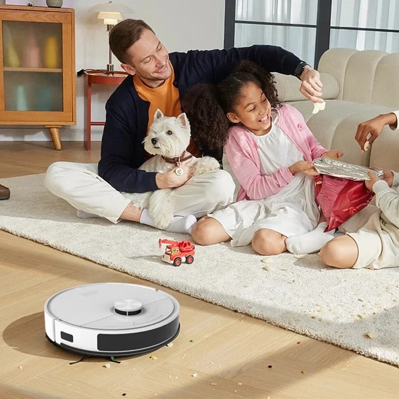 

# Для умного робота-пылесоса 6000Pa 2H горячий воздух для быстросохнущего робота-пылесоса швабра с лазерной навигацией DTOF