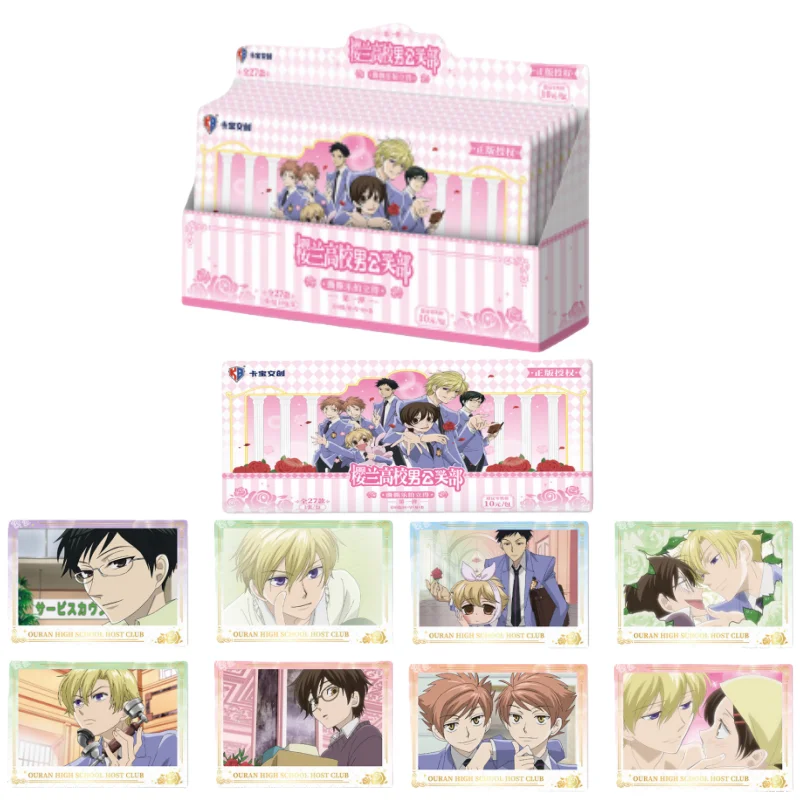 

Оригинальные коллекционные карточки Ouran High School Host Club (Ouran High School Host Club) Peeloff Instant Photo Card, аниме-мерч, милый подарок для любителей аниме
