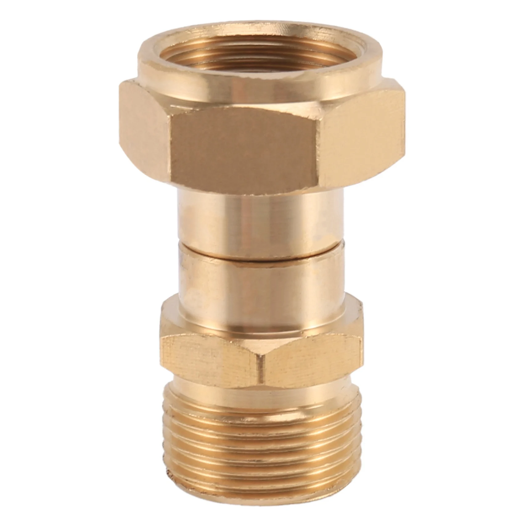 FIZP 4X Pressure Washer Swivel Joint, Kink Free Gun To Hose Fitting, Anti Twist Metric M22 14Mm Connection, 3000 Psi