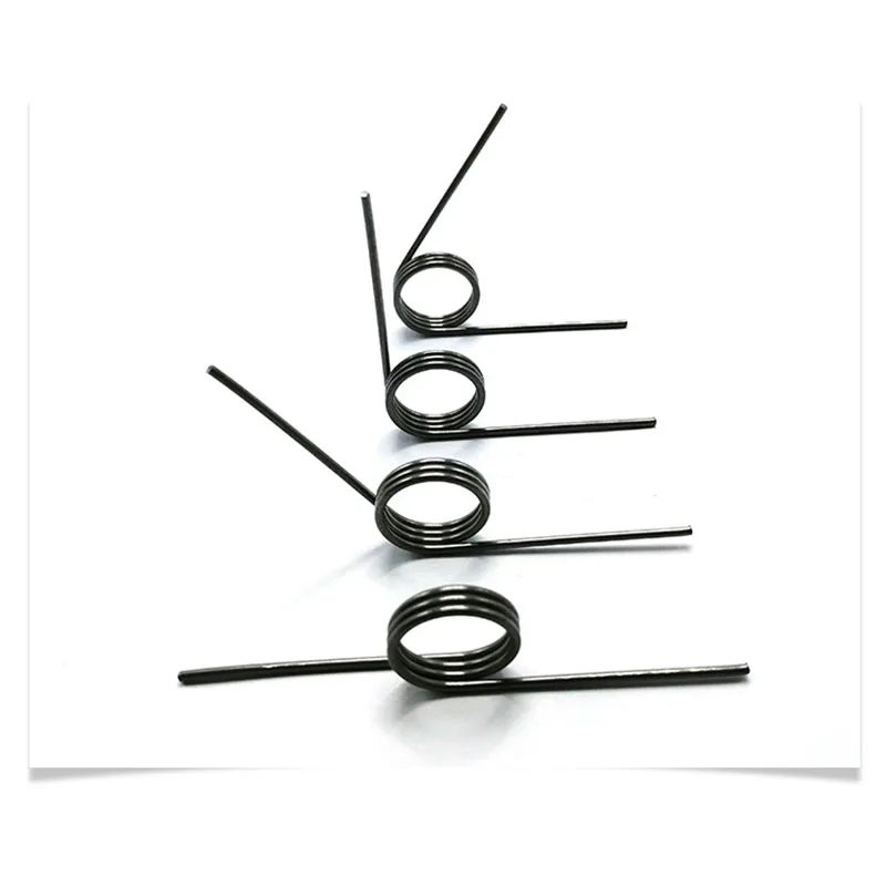 

Creamily 2PCS V-Shaped 65Mn Steel Helical Torsion Spring Helicaltorsio Ring Wire Diameter 1.5MM Angle 60/90/120/180 Degrees