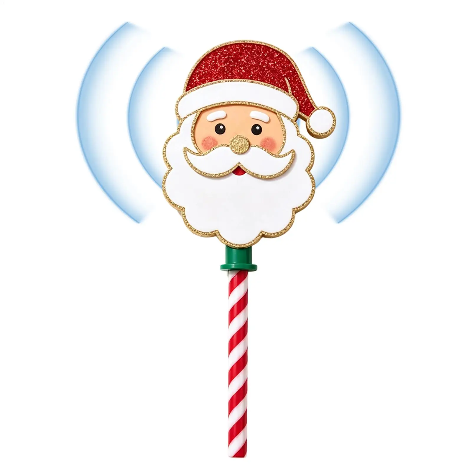 Christmas Credit Card Wand Santa Claus Holiday Payment Stick Props Credit Card Holder Wand For Men Women Kids Teens Adults