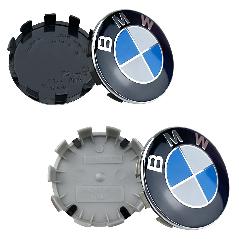 4Pcs 68MM 56MM Car Wheel Center Caps for BMW E90 E46 F10 F30 E87 F20 G20 E60 E39 E92 F11 F31 E61 F25 E36 X3 X5 Car Accessorie