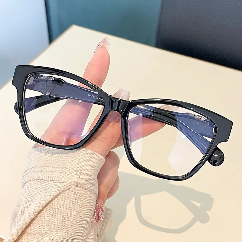 ALICIA  Luxury Acetate Eyewear New Man Woman Fashion Retro c Eyeglasses Optical Prescription Frames Cat