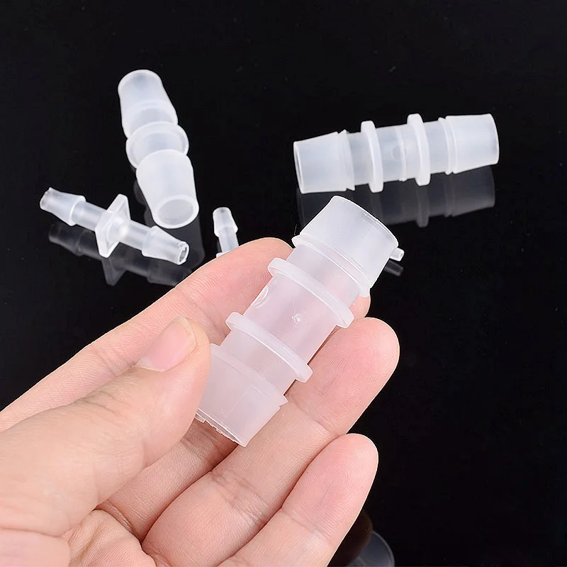 5~100pcs 1.6~32mm Equal Dia Direct Connectors Aquarium Tank Air Pump Aerator Hose Pagoda Joint Irrigation Water Pipe Fittings