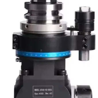 90 ° side milling angle head BT40-90 ° -ER32 (single head) steel shell seismic model