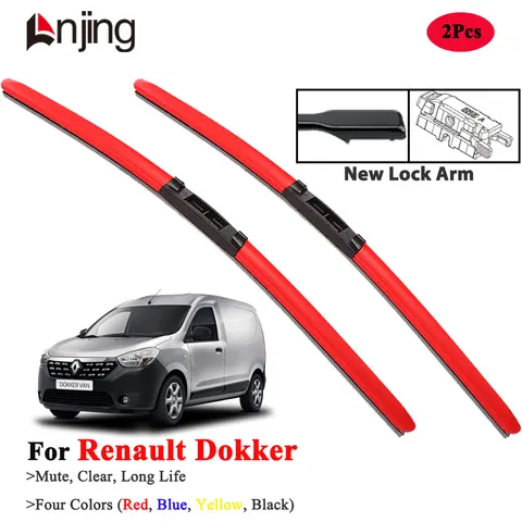 Renault Dokker 2013-Now용 LNJING 앞유리 와이퍼 블레이드