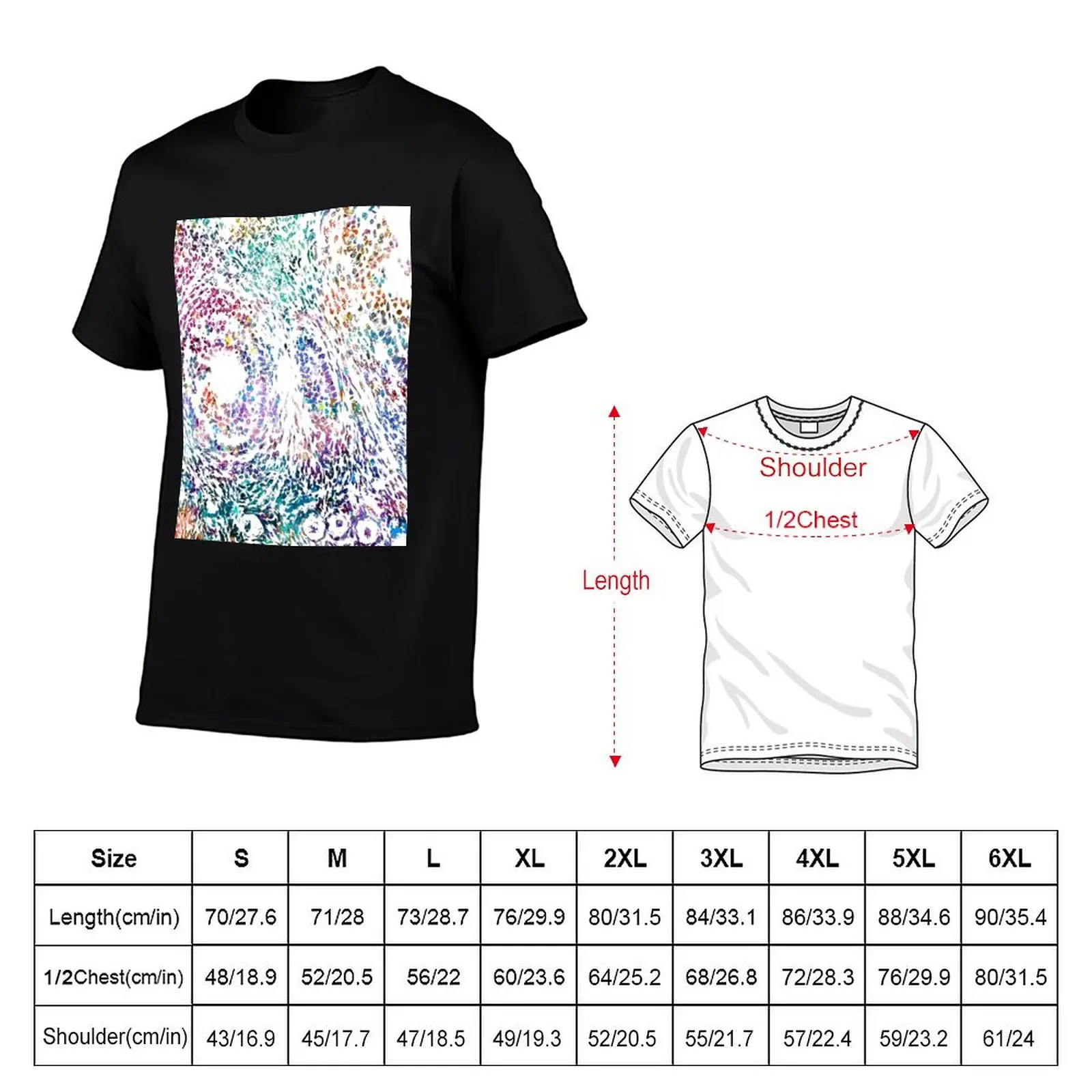 Ovary Histology T-Shirt anime t shirts aesthetic clothes luxury clothes men