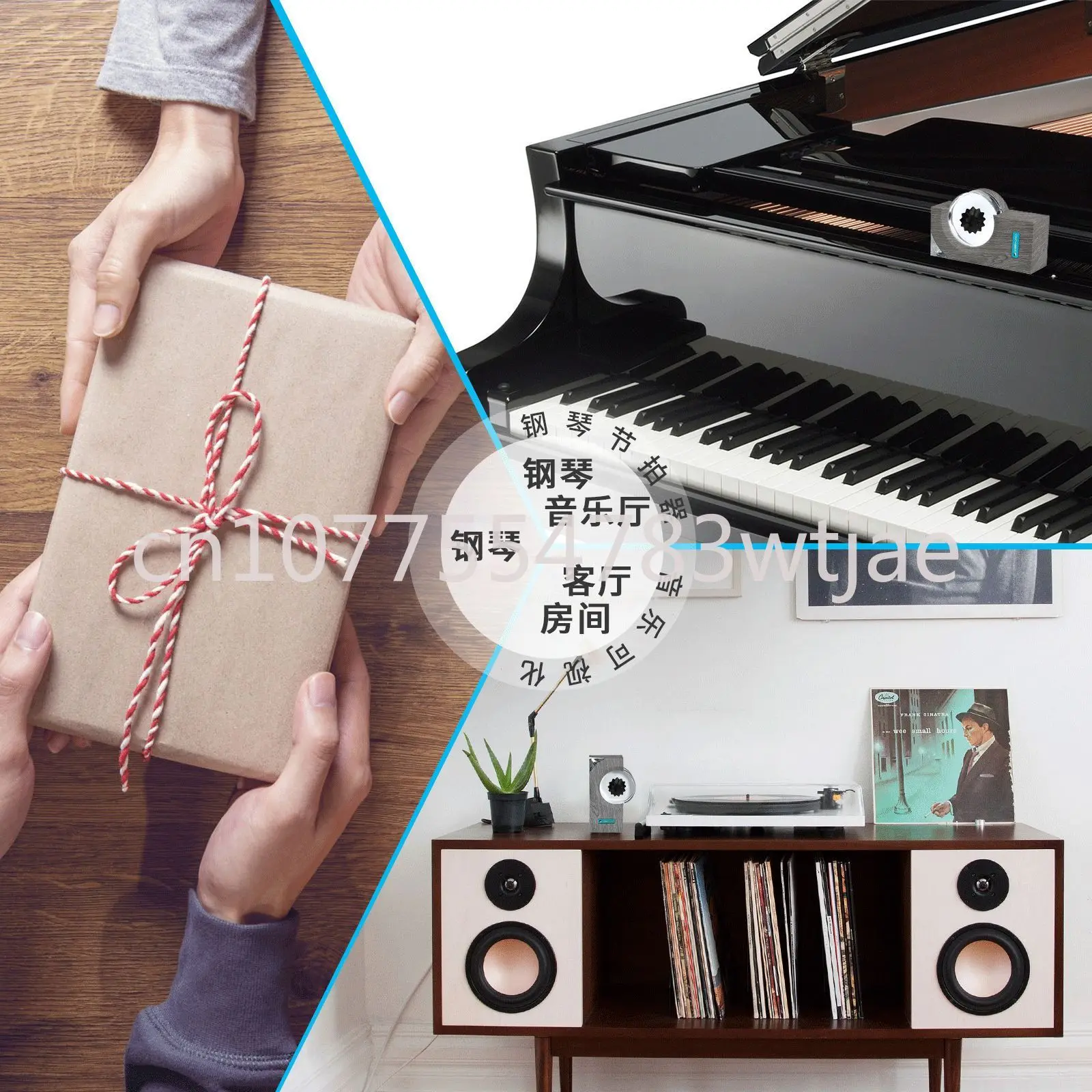 Magnetic Fluid Music Rhythm Light Desktop Decompression Decoration Venom Bluetooth Sound Companion Creative Play