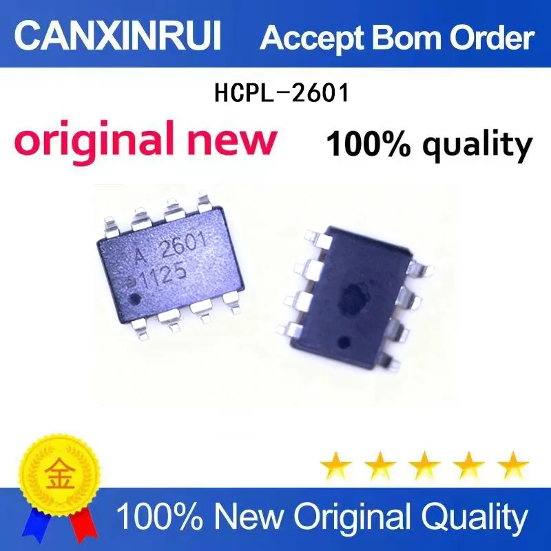 (5-100 Pieces) Brand new original HCPL-2601 A2601 SOP8 optocoupler spot chip IC