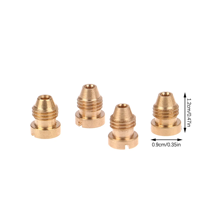 Boquilla de lavado de alta presión para coche, accesorio de olla de espuma, núcleo de pulverización de cobre, herramienta de limpieza, 0,8/0,9/1,0/1,1mm, 1 unidad