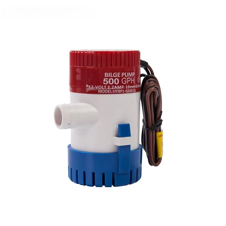 P350-12 12 Volt DC 350GPH Anti-Airlock Protection Marine Boat Electric Portable Submersible Bilge