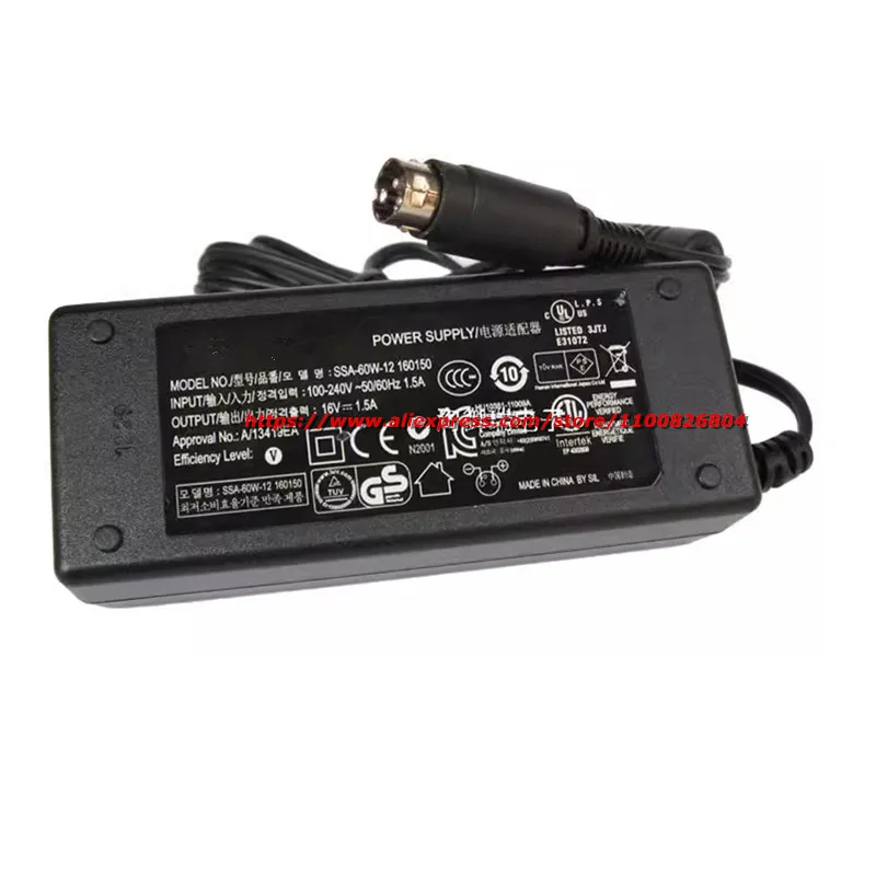 

Original SSA-60W-12 160150 16V 1.5A Power Supply AC Charger for Harman Kardon Speaker Power Supply SSA-160150