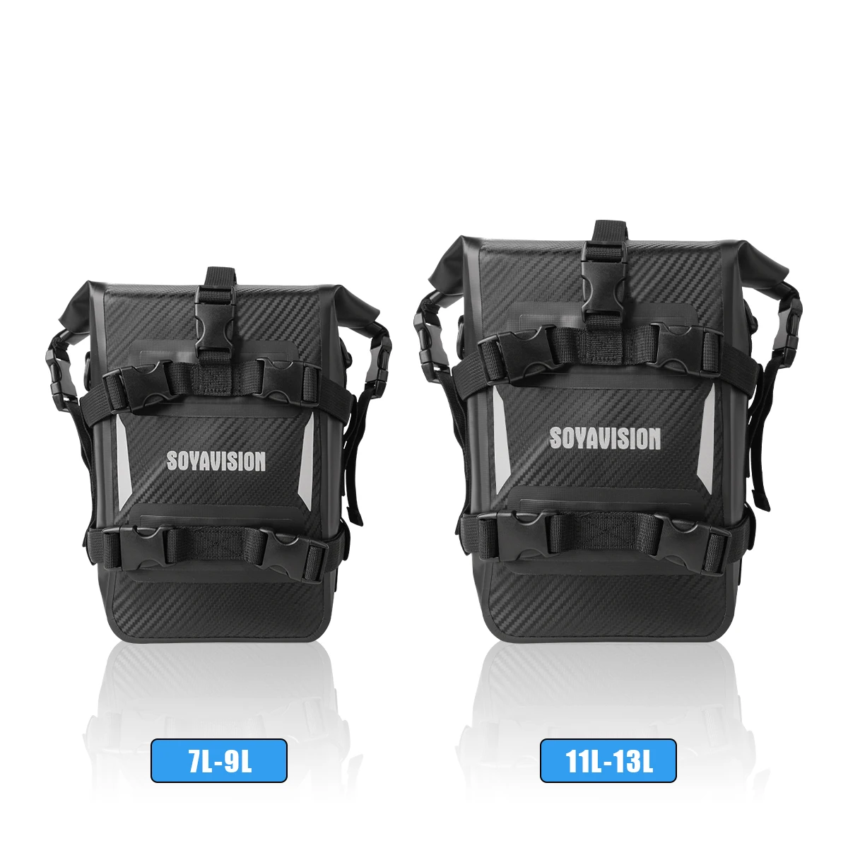 

Universal Motorcycle Frame Crash Bars Waterproof Bag Repair Tool Placement Antifouling Side Bags For BMW / HONDA / Suzuki