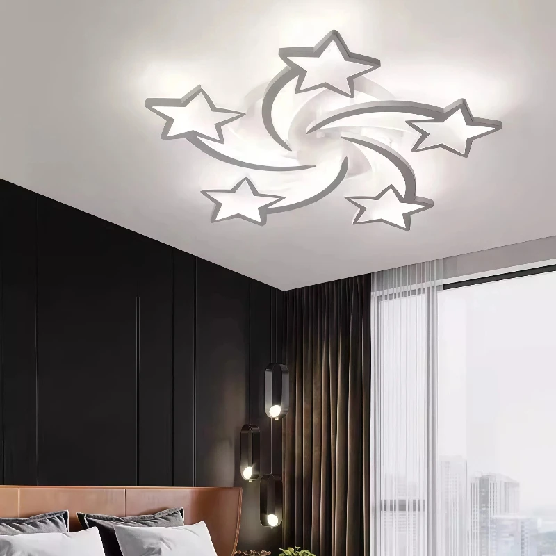 

Современные минималистичные элитные светодиодные потолочные люстры в форме цветка, креативные подвесные светильники для спальни, столовой, домашнего декора, светильник для интерьера