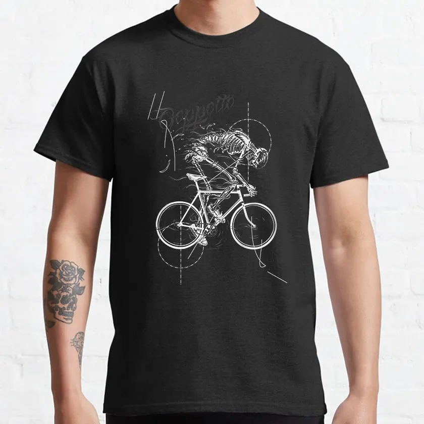 X-Ray Rider Ride Till Die Cycling Til Die Cycling Skeleton Riding a Bicycle Skull Cycle Bike to the Death funny t shirt for men