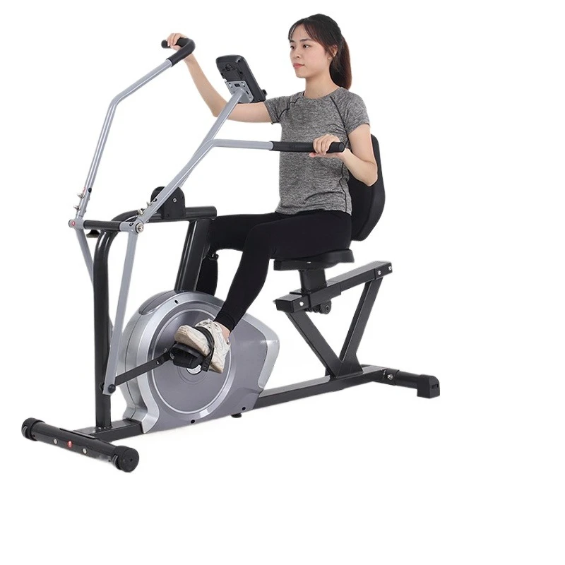 

Horizontal exercise bike Home spinning bicycle Hand, foot and limb linkage Rehabilitation trainer Exercise bicycle
