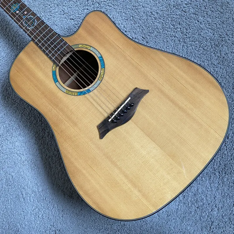 K281 Spanish Brand 39-inch Student Classical Guitar - Solid Top, Nylon String, Taiwan-Made Sample Clearance