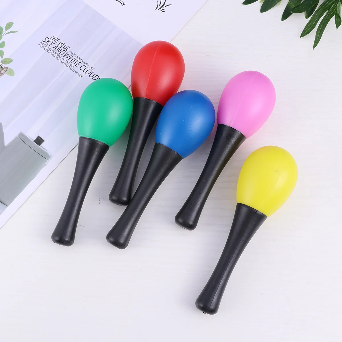 

10 Pairs Mini Child Childrens Toys Percussion Shaker Toddler Instruments Egg Shakers Musical