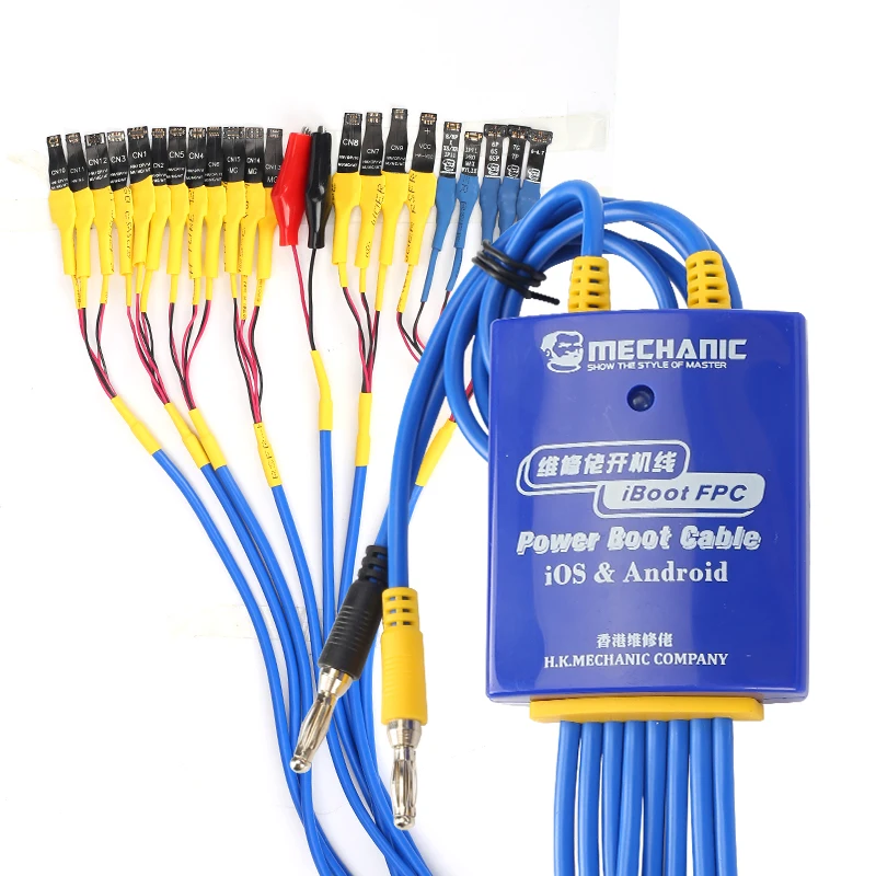 Mechanic iBoot FPC For iPhone 5-13 Pro Max Power Supply Test Cable For Samsung Huawei Xiaomi OPPO Repair Control Boot Line
