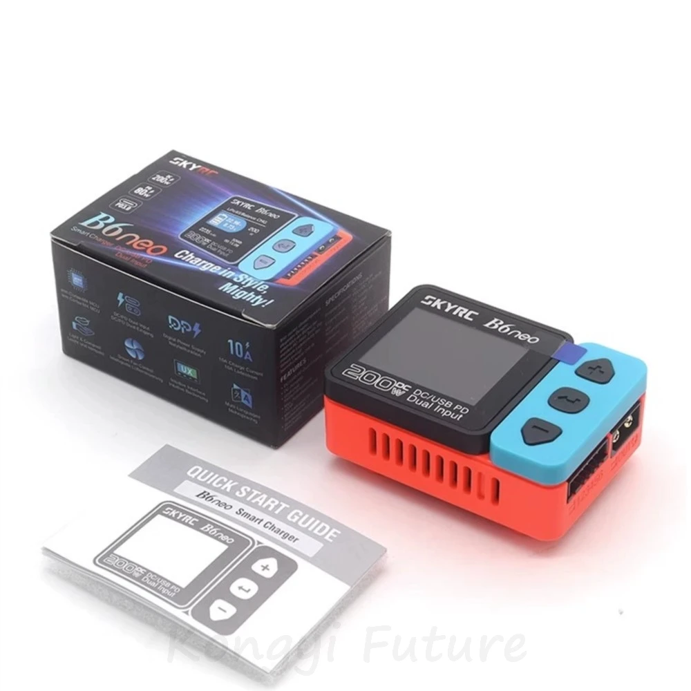SkyRC B6 Neo 200W Smart Balance Charger Discharger 6S LiPo Li-ion
