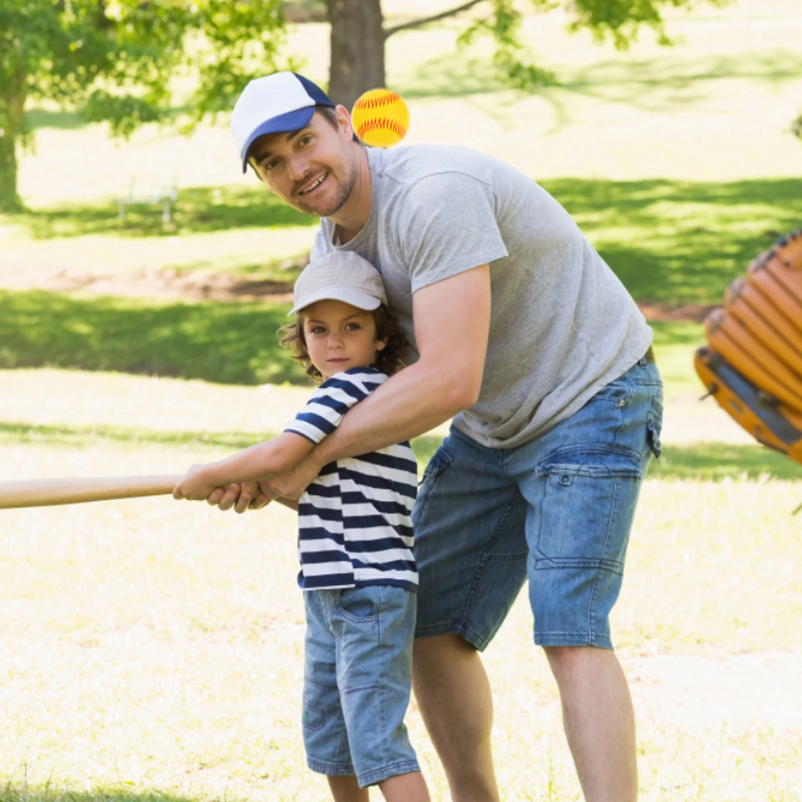 

3 Pcs Training Baseball Practice Baseballs Competition Outdoor PU Foams Sponge Child Softballs Sports