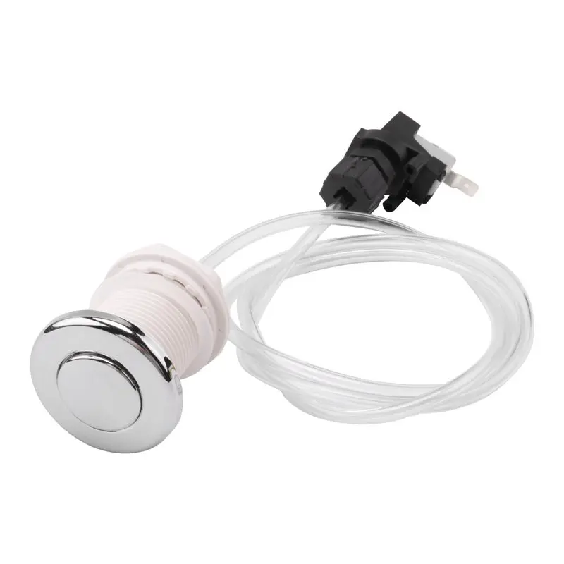 A84E-16A Air Switch Push Button Spa Waste Push Button Garbage Disposal Self-Lock Air Switch Push Button