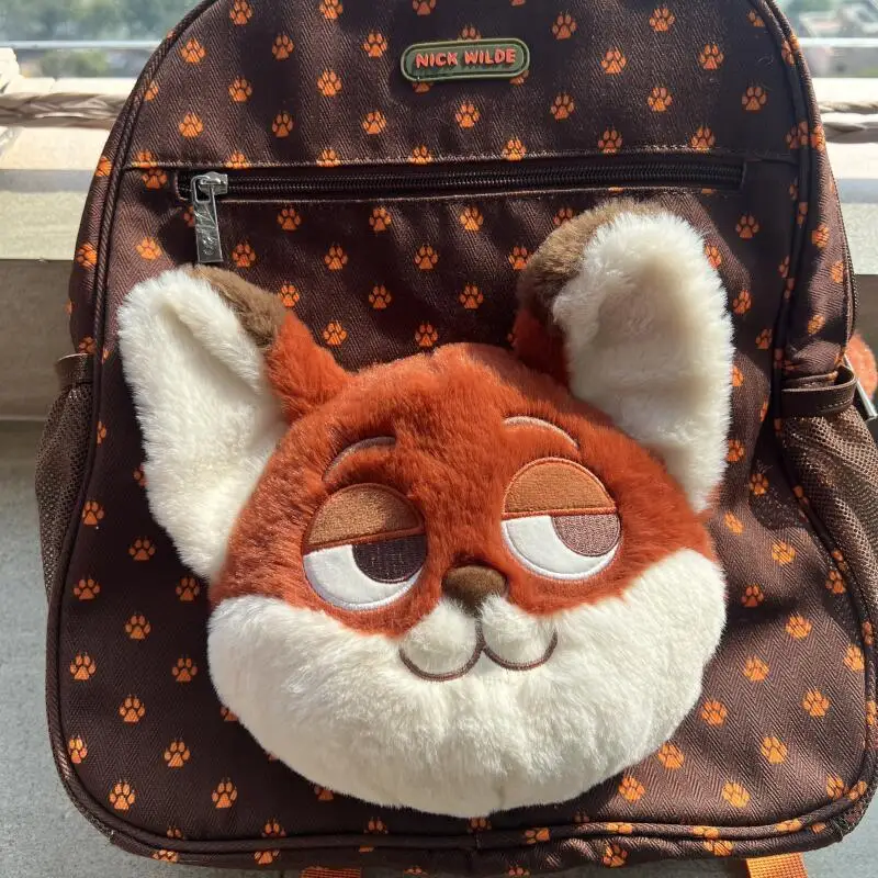 新しいニック・ジュディ・バックパックかわいい漫画クレイジーアニマルシティジュディ・ニックぬいぐるみ学生プリントバックパックバックパックガールギフト