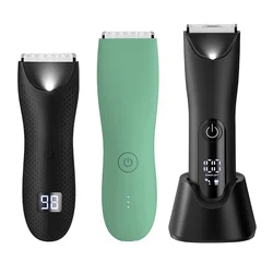 Professional Body Hair Trimmer, Groin&Body Manscape Trimmer For Men, Electric Ball Shaver Groomer, Pubic Grooming Clipper Male R