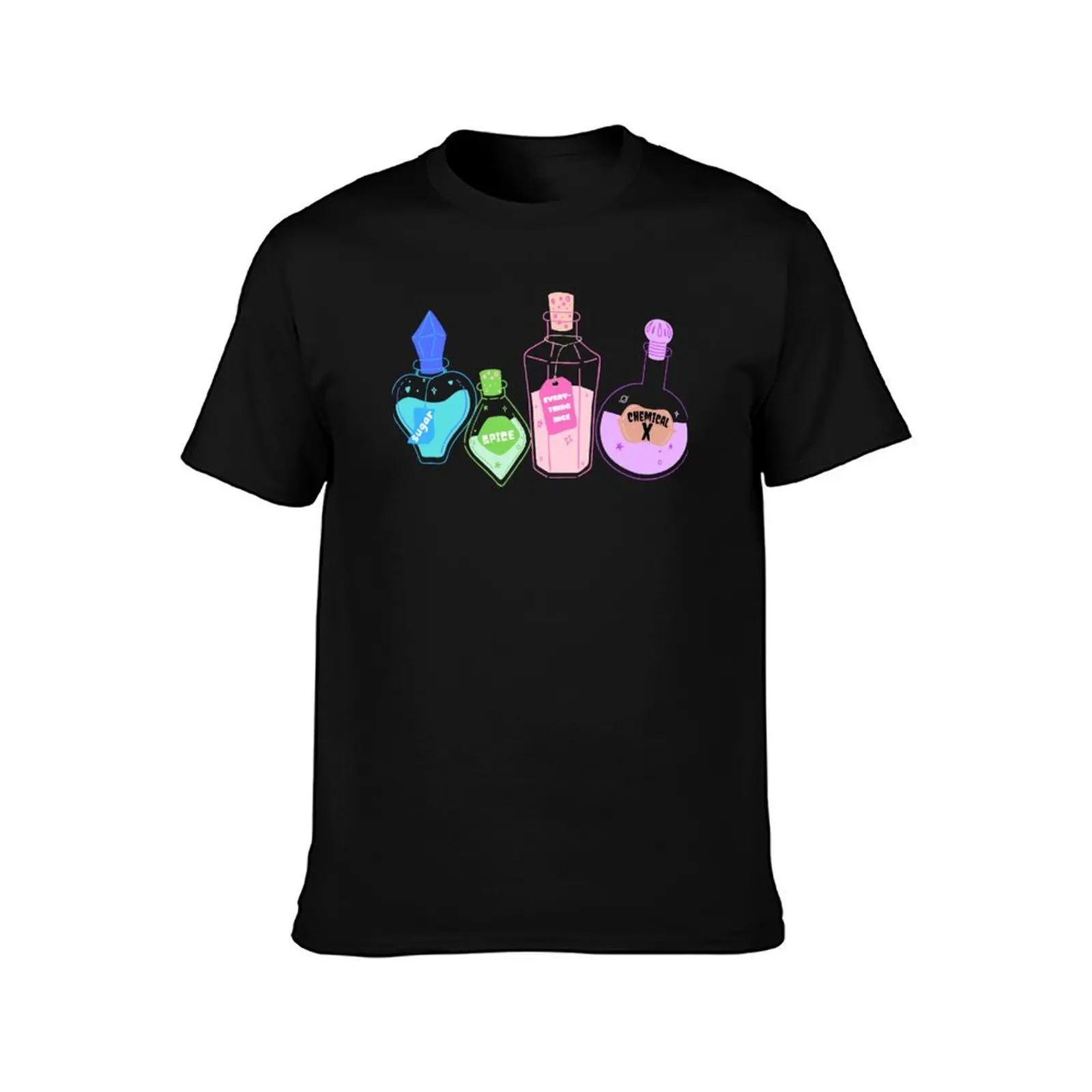 Girl Ingredients T-Shirt Basic Solid Tee for Daily Use T-Shirt
