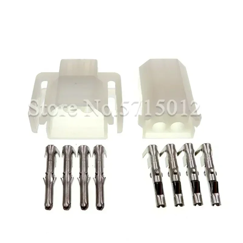 4 Hole Automotive Electrical Female Male Wiring Harness Socket Auto Plugs