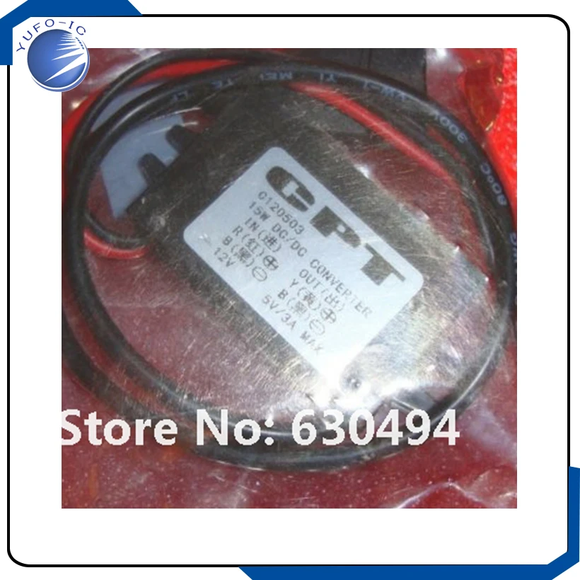 Free Shipping 2PCs Car Led Display USB Power Supply 12V To 5V 3A Car Power DC-DC ConvertersOriginal module