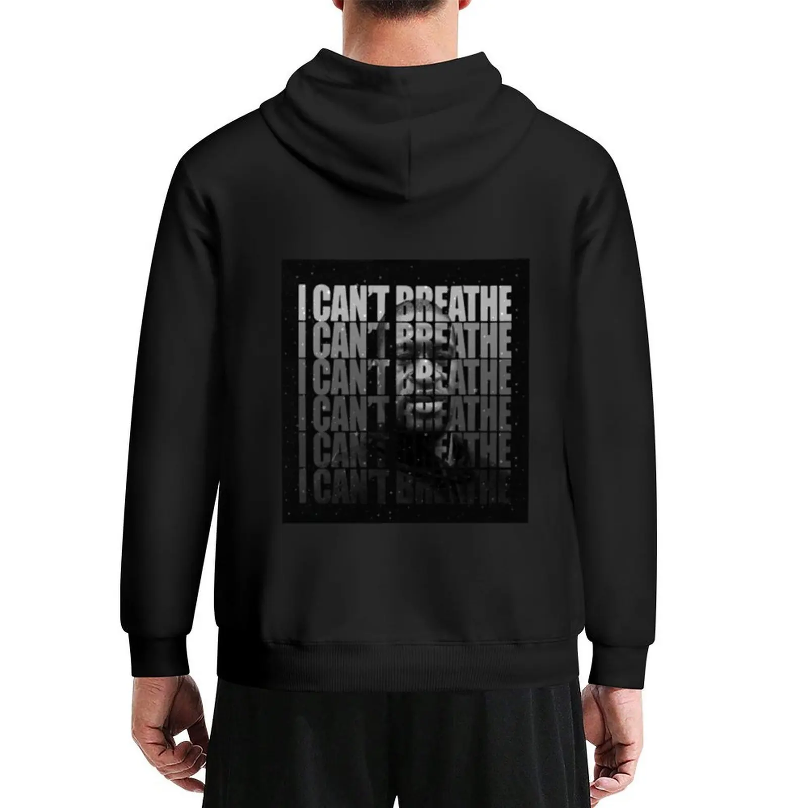 

I can't breath Hoodie men's coat male clothes mens designer clothes autumn clothes anime hoodie