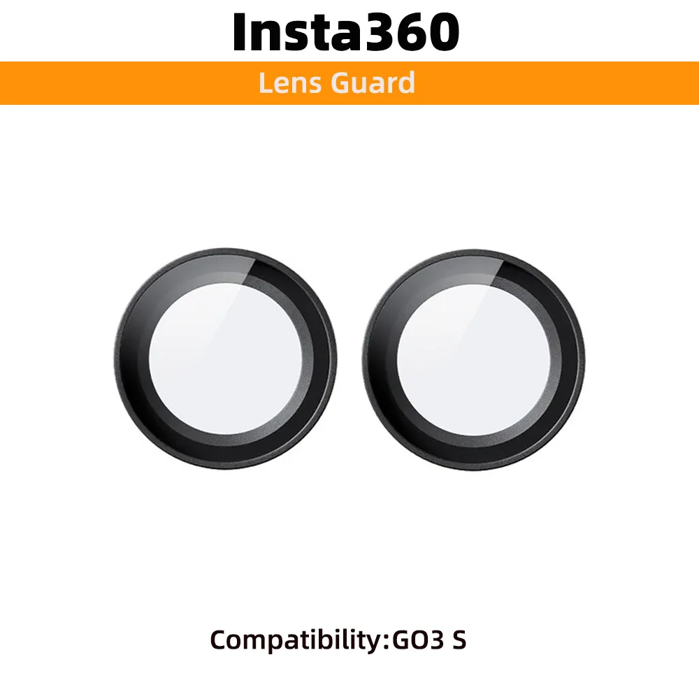 Insta360 GO 3S / GO 3 Official Accessories - Pet Harness Mount|Carry Case|Lens Guard|ND Filter Set|Quick Reader|Mic wind Muff|