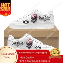 Five Finger Death Punch Band Shoes AF Basketball Mens Womens Running Sports Flats Force Sneakers Lace Up Mesh Custom Shoe