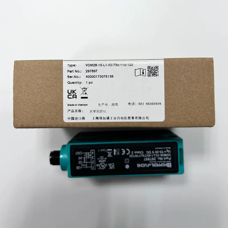 VDM28-15-L1-10/73c/110/122 Ranging Sensor, Brand New And Genuine In Stock
