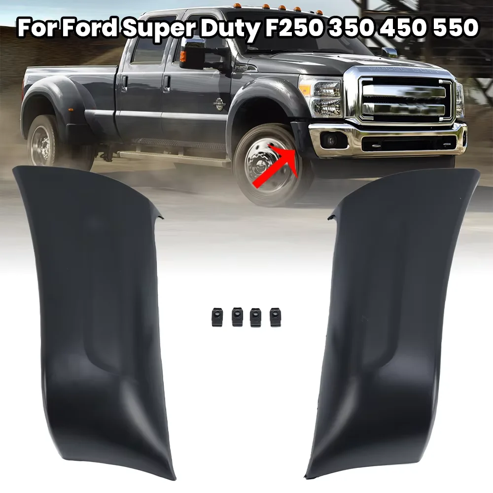 

Front Bumper Trim Molding for Ford Super Duty F250 350 450 550 BC3Z16039AA Bumper Corner Cover accessories BC3Z16038AA Parts