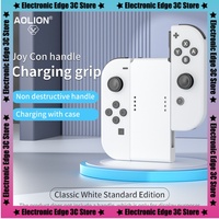 Aolion Mini Charging Grip Bracket Type-C Port Nintendo Switch Joycon Charging Station Charge Nintend Switch Accessories