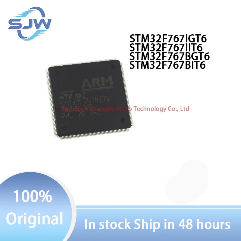 STM32F767IGT6 STM32F767IIT6 STM32F767BIT6 STM32F767BGT6 encapsulation LQFP176 LQFP208 32-bit microcontroller chip