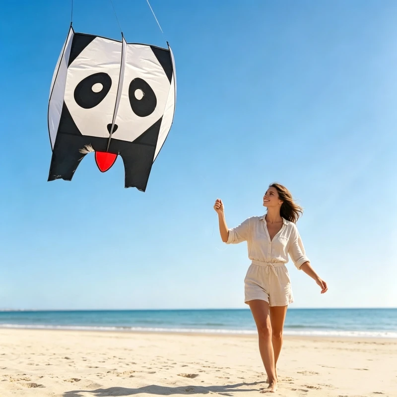 Giant Panda Kite flying pilot kites professional drachen cerf volant Kite surf adults kites wind kites factory pipa linha koi