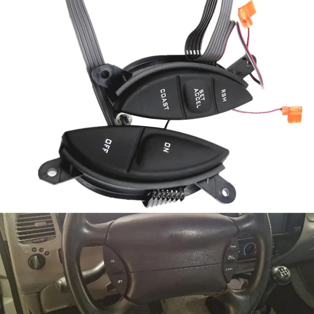 

Steering Wheel Switch Button F87Z-9C888-BB F87A-9D809-BA For Ford For Ranger For Explorer For F150 For Mercury For Mountaineer