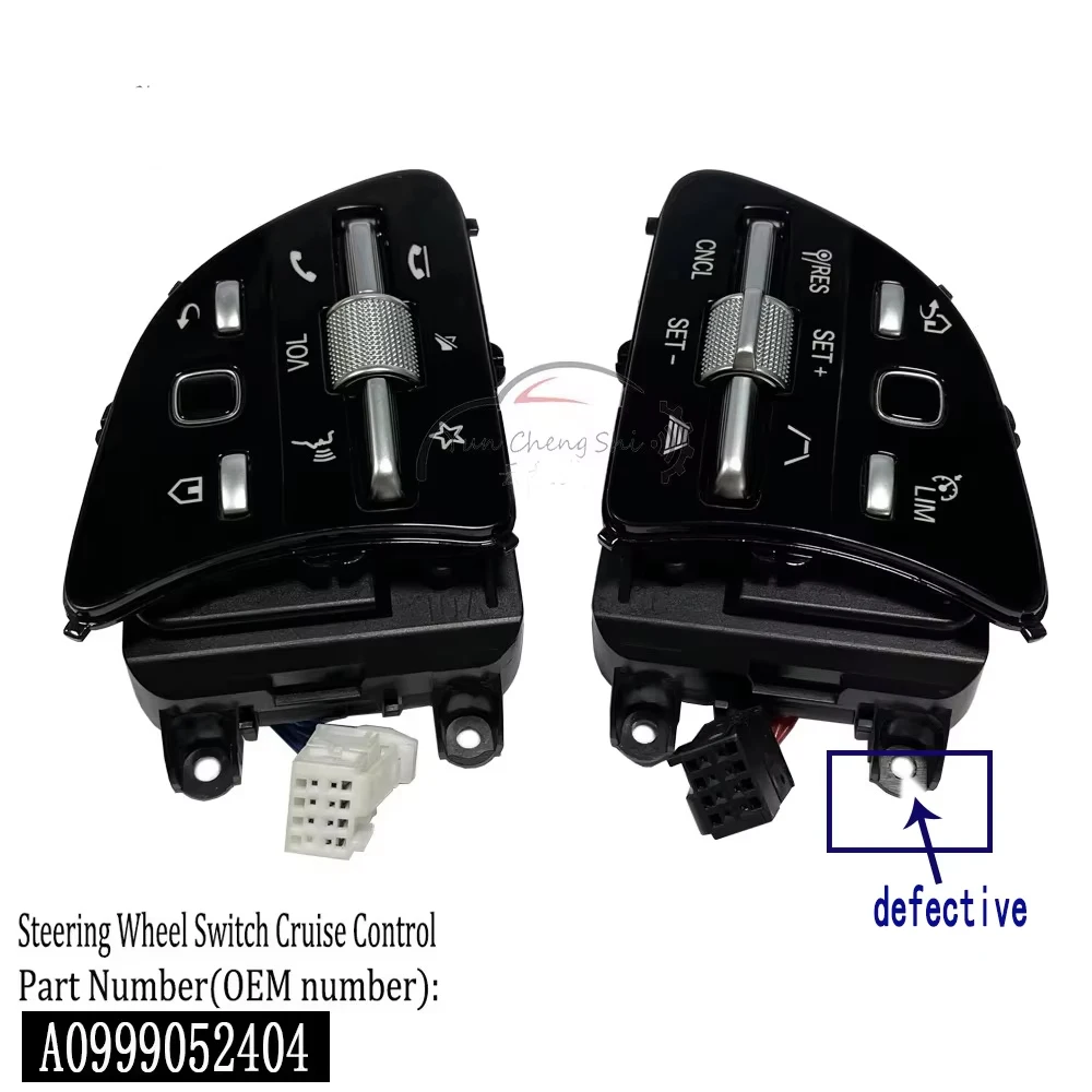 A0999052404 Multifunction Steering Wheel Button For MERCEDES A220 C300 E300 G550